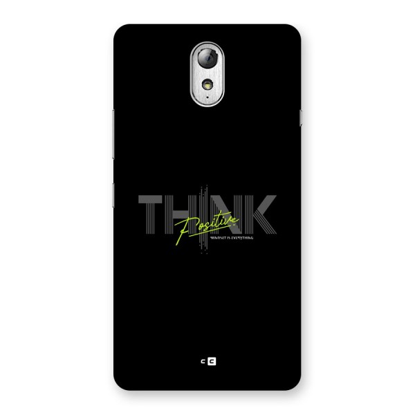 Think Positive Only Back Case for Lenovo Vibe P1M