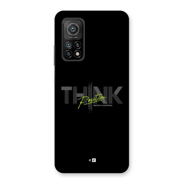 Think Positive Only Back Case for Mi 10T 5G
