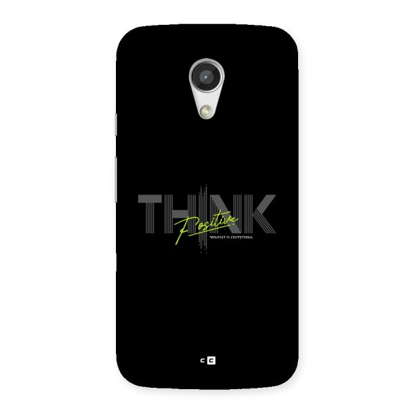 Think Positive Only Back Case for Moto G 2nd Gen