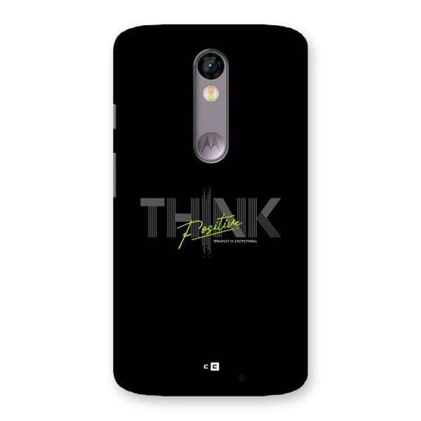 Think Positive Only Back Case for Moto X Force