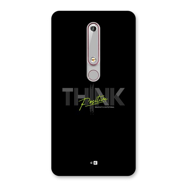 Think Positive Only Back Case for Nokia 6.1