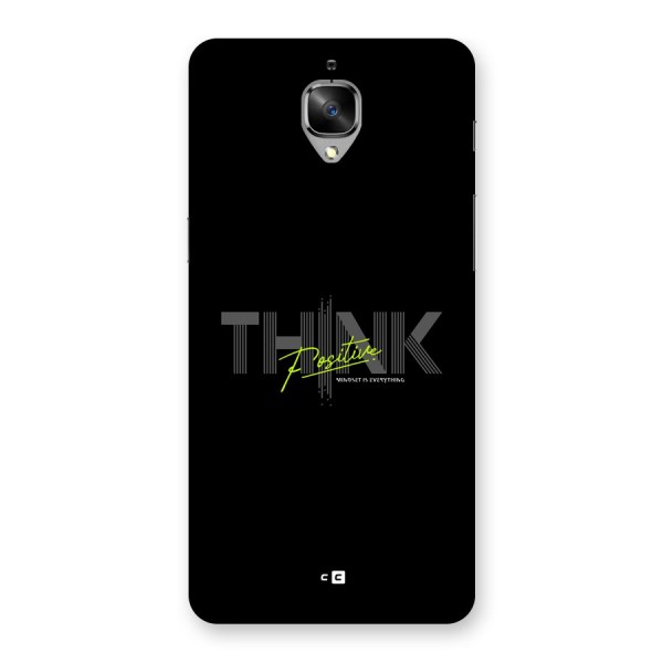 Think Positive Only Back Case for OnePlus 3
