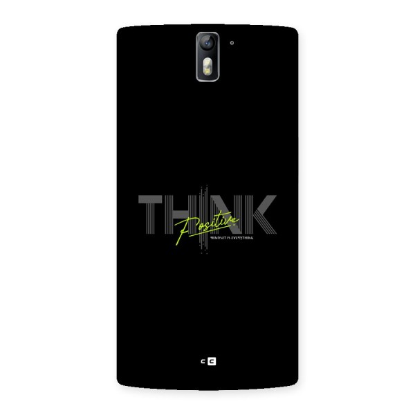 Think Positive Only Back Case for OnePlus One