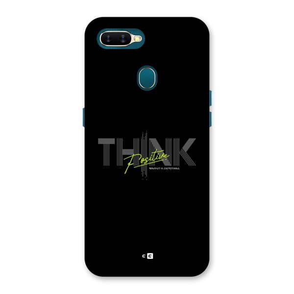 Think Positive Only Back Case for Oppo A7