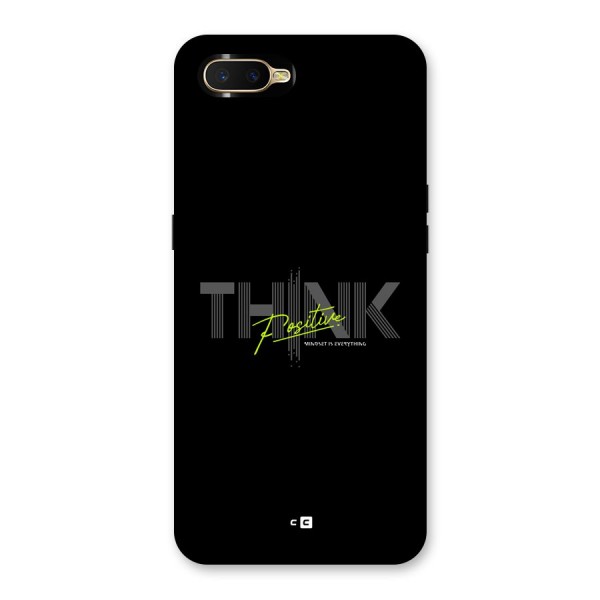 Think Positive Only Back Case for Oppo K1
