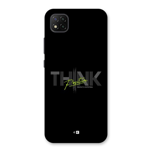 Think Positive Only Back Case for Poco C3