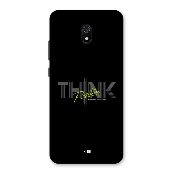 Think Positive Only Back Case for Redmi 8A