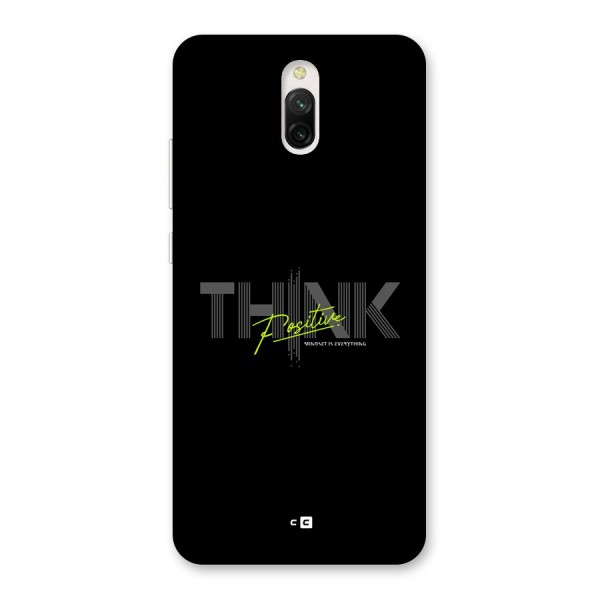 Think Positive Only Back Case for Redmi 8A Dual