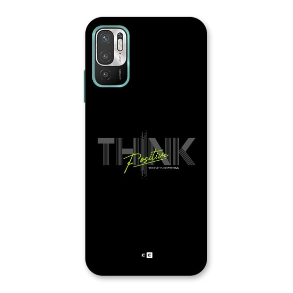 Think Positive Only Back Case for Redmi Note 10T 5G