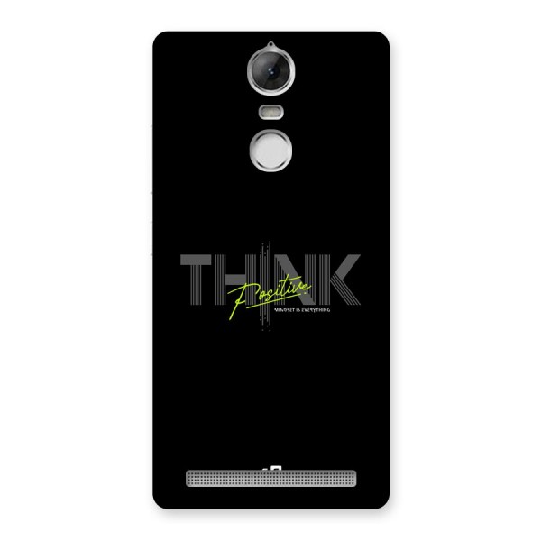 Think Positive Only Back Case for Vibe K5 Note