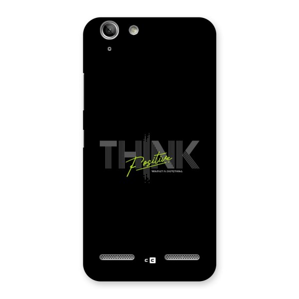 Think Positive Only Back Case for Vibe K5 Plus