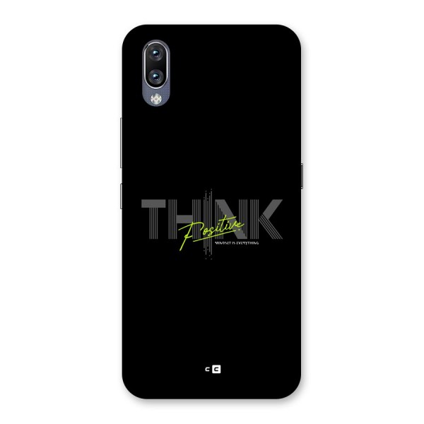 Think Positive Only Back Case for Vivo NEX