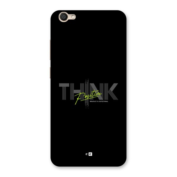 Think Positive Only Back Case for Vivo V5s