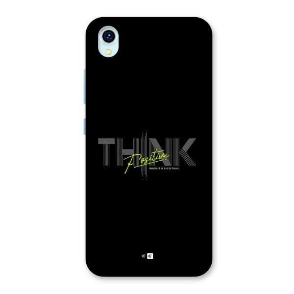 Think Positive Only Back Case for Vivo Y1s