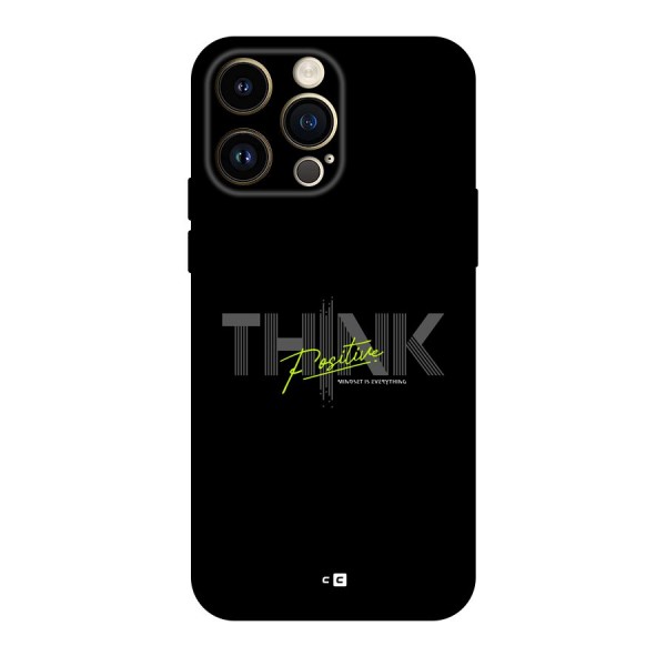 Think Positive Only Back Case for iPhone 14 Pro Max