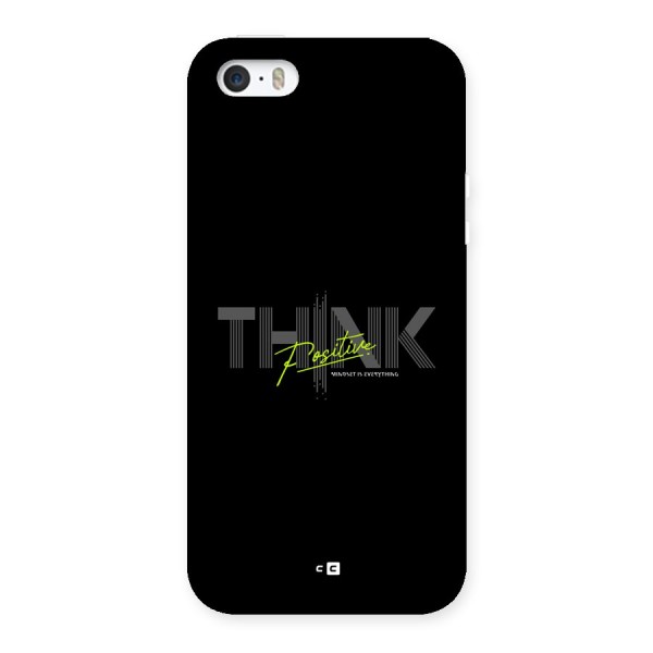 Think Positive Only Back Case for iPhone SE 2016
