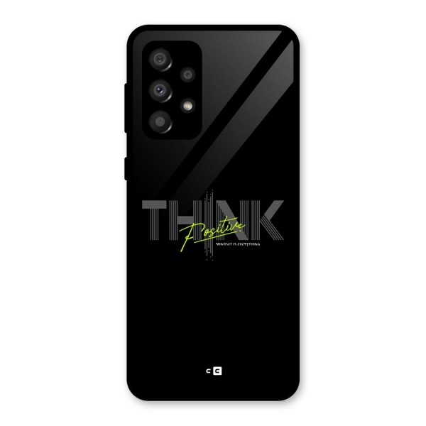 Think Positive Only Glass Back Case for Galaxy A32