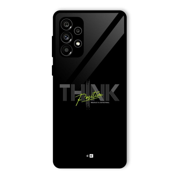 Think Positive Only Glass Back Case for Galaxy A73 5G