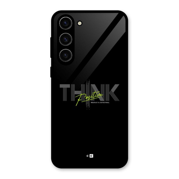 Think Positive Only Glass Back Case for Galaxy S23 Plus