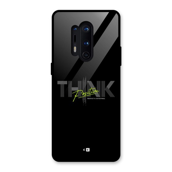 Think Positive Only Glass Back Case for OnePlus 8 Pro