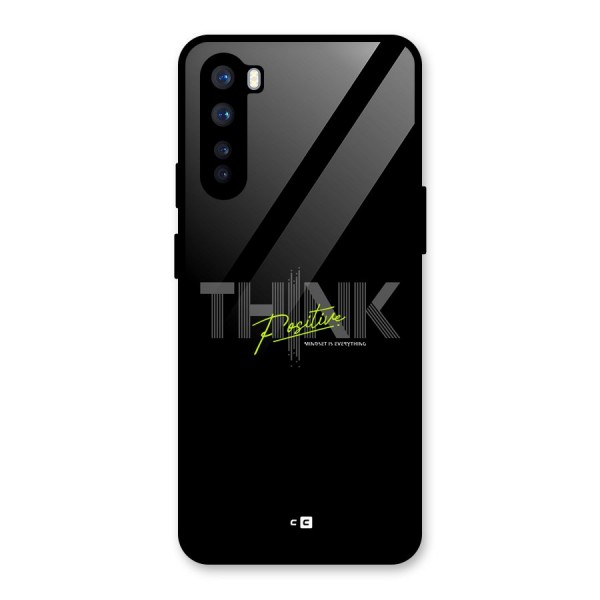 Think Positive Only Glass Back Case for OnePlus Nord