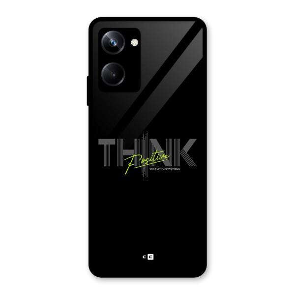 Think Positive Only Glass Back Case for Realme 10 Pro
