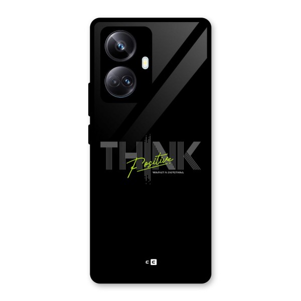 Think Positive Only Glass Back Case for Realme 10 Pro Plus