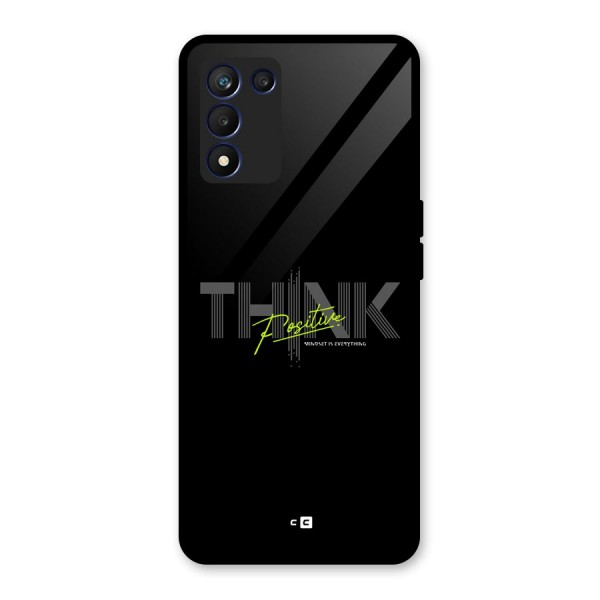 Think Positive Only Glass Back Case for Realme 9 5G Speed
