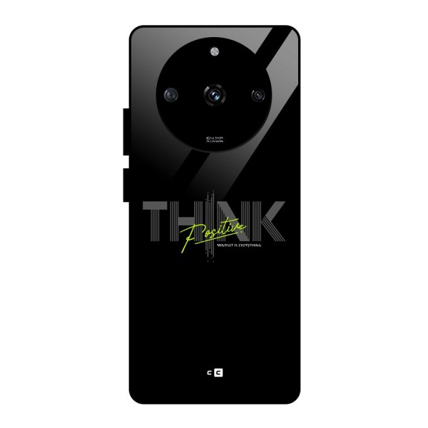 Think Positive Only Glass Back Case for Realme Narzo 60 5G