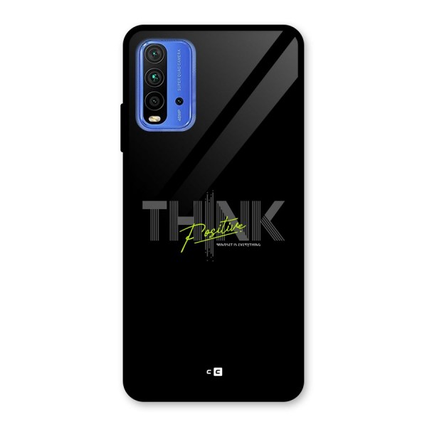 Think Positive Only Glass Back Case for Redmi 9 Power