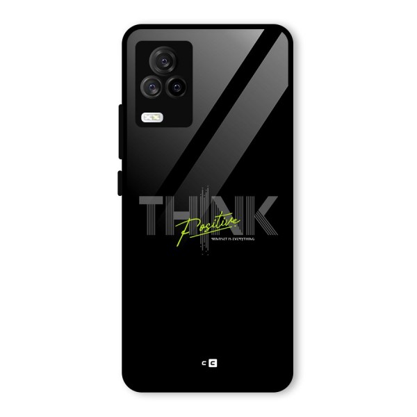 Think Positive Only Glass Back Case for Vivo iQOO 7 Legend 5G