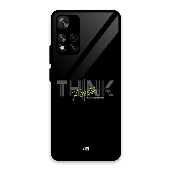 Think Positive Only Glass Back Case for Xiaomi 11i 5G