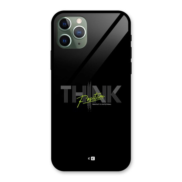 Think Positive Only Glass Back Case for iPhone 11 Pro