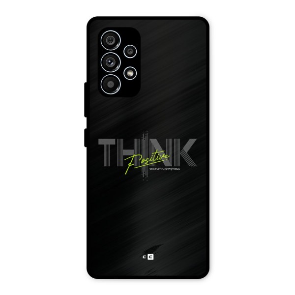 Think Positive Only Metal Back Case for Galaxy A53 5G