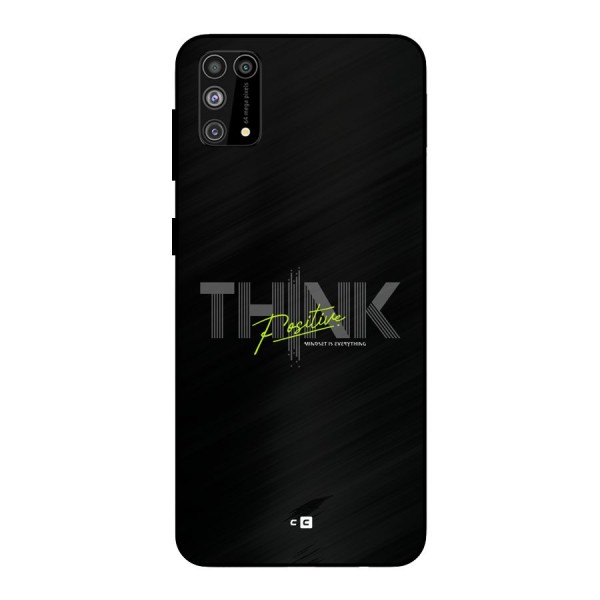 Think Positive Only Metal Back Case for Galaxy F41