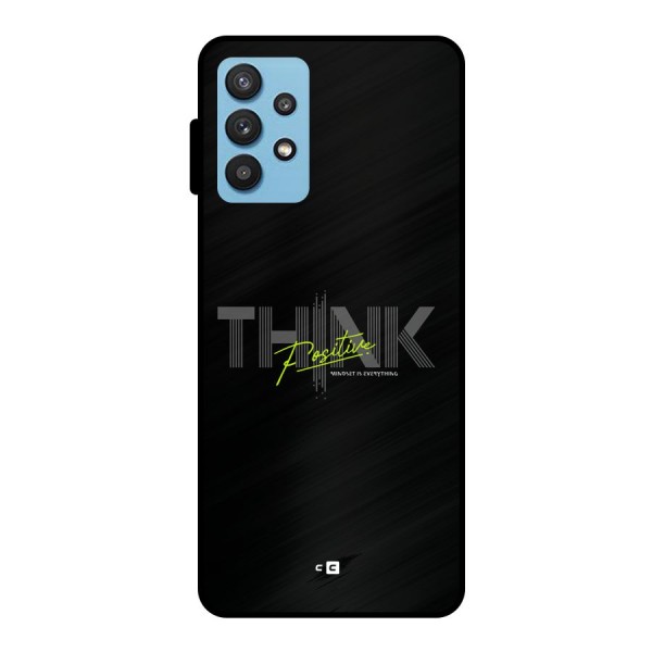Think Positive Only Metal Back Case for Galaxy M32 5G