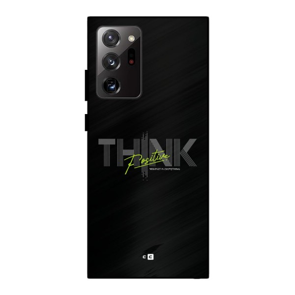 Think Positive Only Metal Back Case for Galaxy Note 20 Ultra
