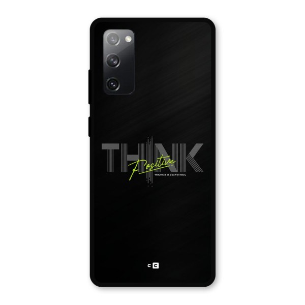 Think Positive Only Metal Back Case for Galaxy S20 FE 5G