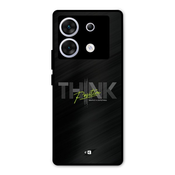 Think Positive Only Metal Back Case for Infinix Zero 30 5G