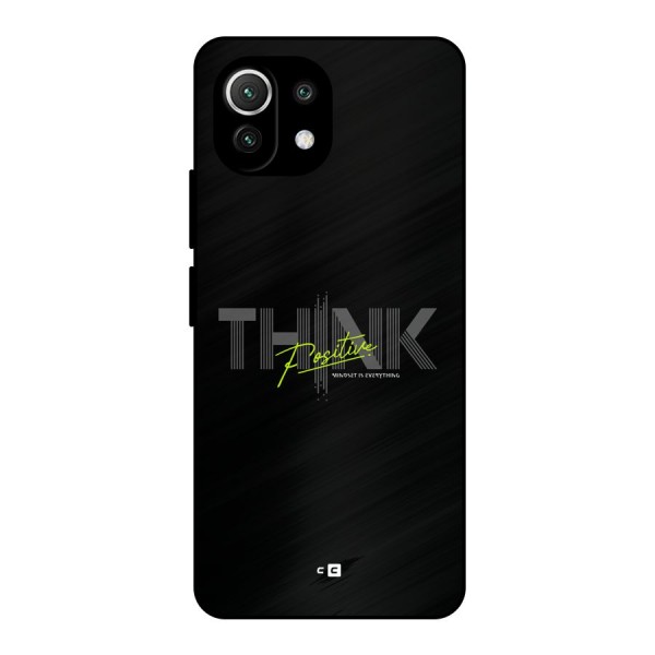 Think Positive Only Metal Back Case for Mi 11 Lite