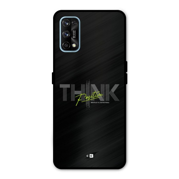 Think Positive Only Metal Back Case for Realme 7 Pro