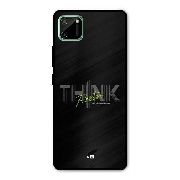 Think Positive Only Metal Back Case for Realme C11