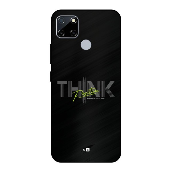 Think Positive Only Metal Back Case for Realme Narzo 30A