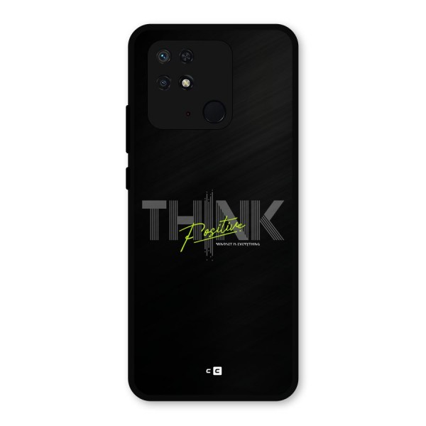 Think Positive Only Metal Back Case for Redmi 10 Power