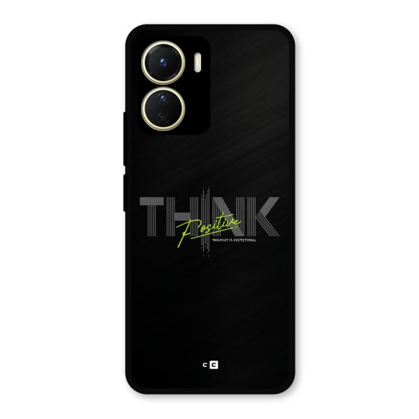 Think Positive Only Metal Back Case for Vivo T2x