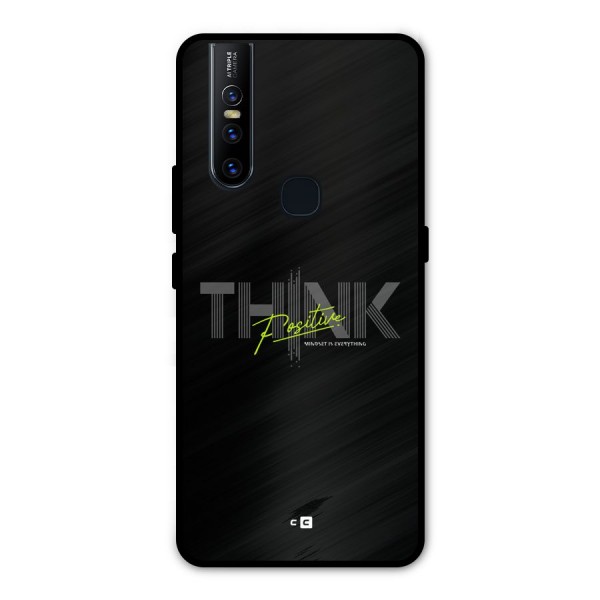 Think Positive Only Metal Back Case for Vivo V15