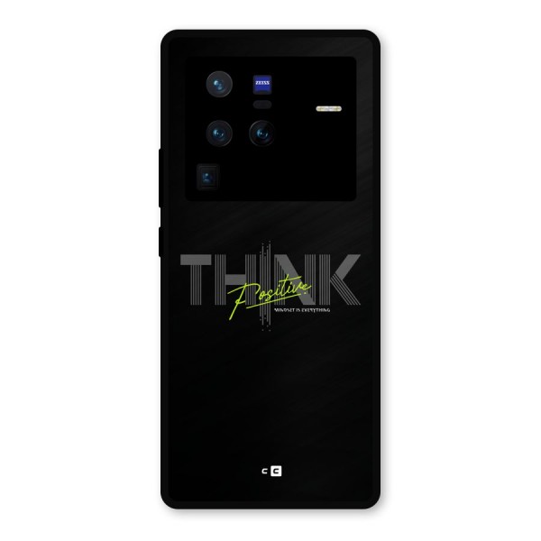 Think Positive Only Metal Back Case for Vivo X80 Pro