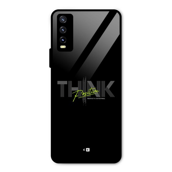Think Positive Only Metal Back Case for Vivo Y20i