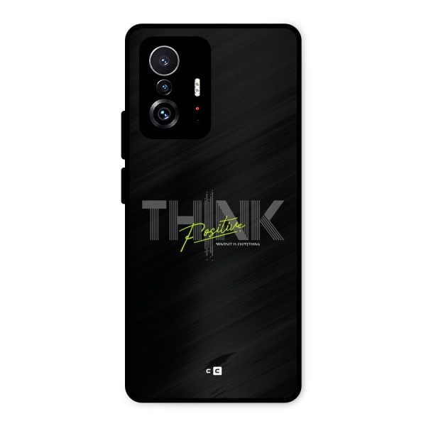 Think Positive Only Metal Back Case for Xiaomi 11T Pro