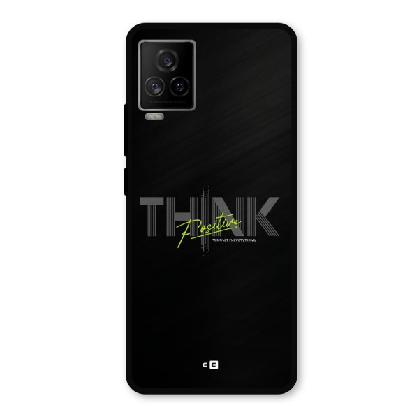 Think Positive Only Metal Back Case for iQOO 7 Legend 5G